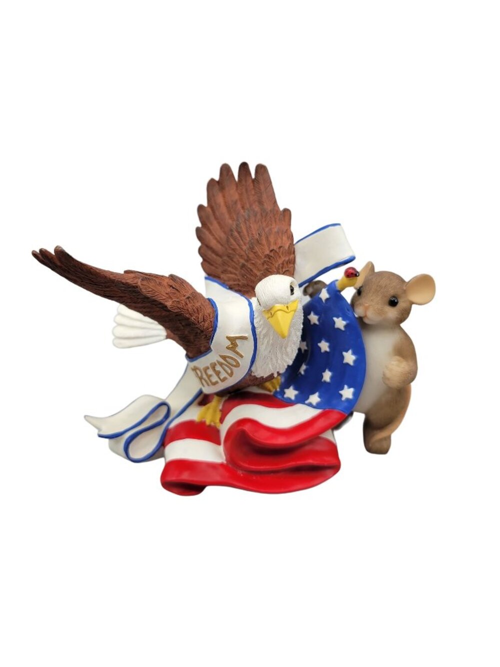 Charming Tails Freedom Patriotic American Figurine 89/371